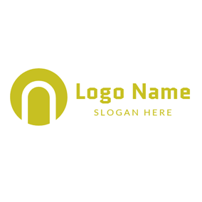 Yellow N Logo - Free N Logo Designs | DesignEvo Logo Maker