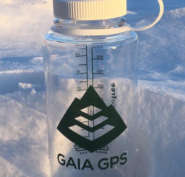 AA Mountain Logo - Mountain Logo Nalgene - 32oz – Gaia GPS