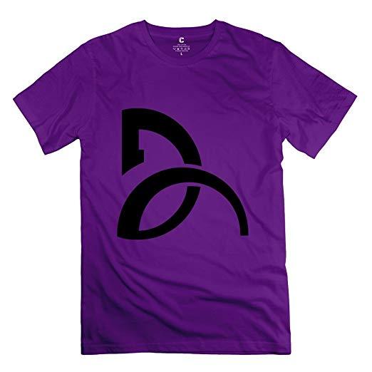 Purple Tennis Logo - Fire Dog Custom Tees Men's Novak Djokovic Tennis Player