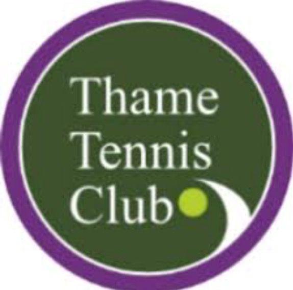 Purple Tennis Logo - Help Thame Tennis Club with Clubhouse replacement