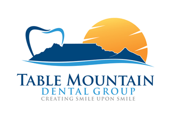 Orange Sun Behind Mountain Logo - Dental Logos