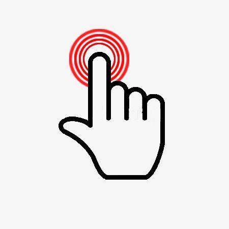 Hands Circle Logo - Press The Red Circle Of Hands, Circle Clipart, Cartoon, Hand PNG ...