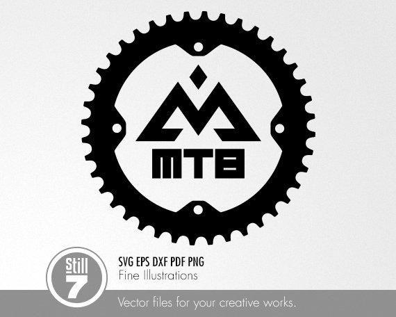 MTB Logo - Mountain bike logo svg eps dxf pdf png | Etsy