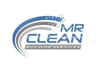 Mr. Clean Logo - MR Clean Building Services logo design