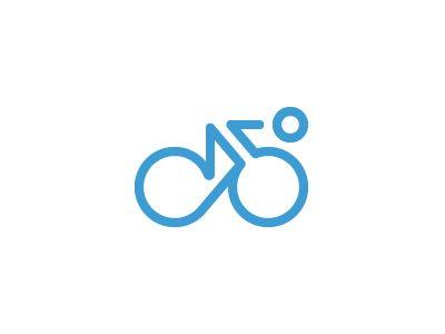 Cycling Logo - Bike logo concept | Icons | Bike logo, Bike, Bike design