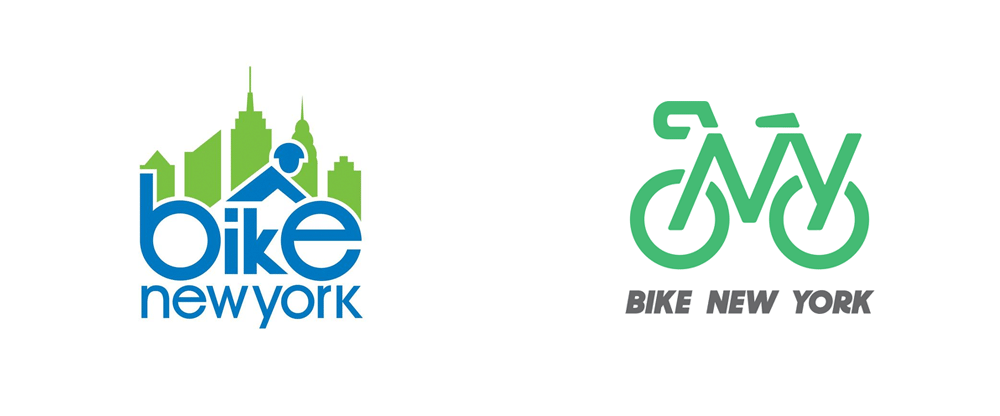 Bicycle Company Logo - Brand New: New Logo and Identity for Bike New York by Pentagram