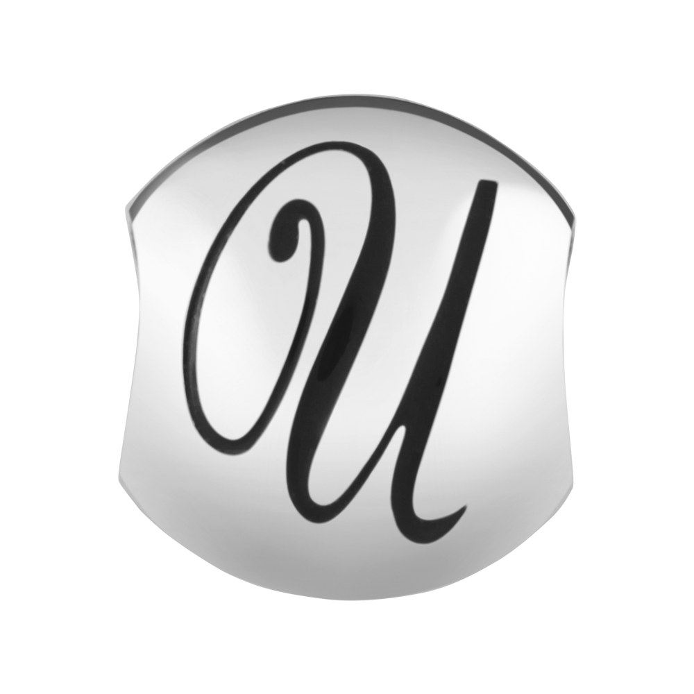 Silver U Logo - Sterling Silver 'U' Charm