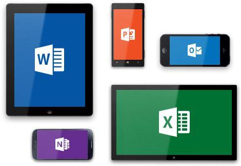 Office Mobile Apps Logo - Microsoft Word, Excel and Powerpoint Mobile Apps Now Free ...