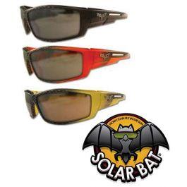 Solar Bat Logo - Corvette Sunglasses,solar Bat,polarized,carbon Fiber With Accent ...