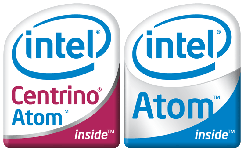 Intel Atom Logo - Intel Atom Z520
