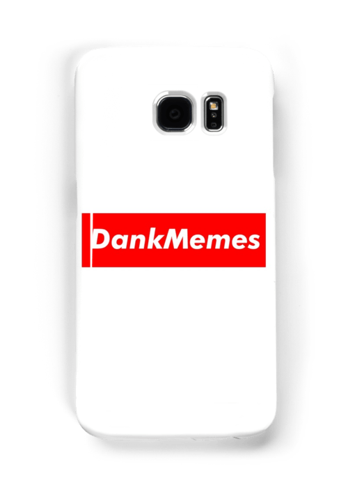 Dank Memes Supreme Logo - Dank Memes Supreme Box Logo. Dank Galaxy Cases & Skins
