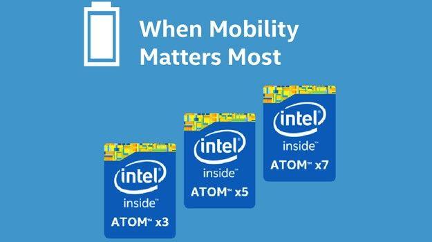Intel Atom Logo - Intel Atom x3, x5, and x7 chips coming soon: will x86 finally match ...
