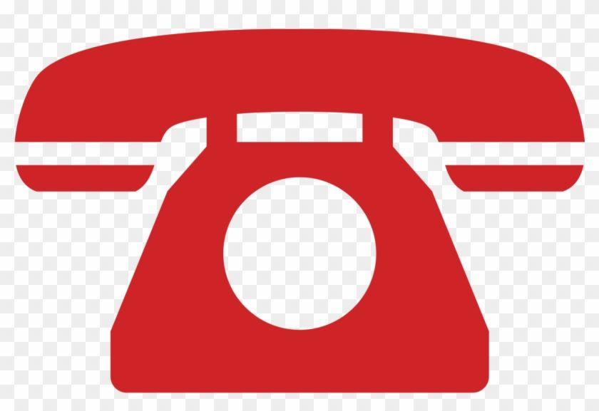 Red Telephone Logo - Phone Icon Png Phone Vector Png Transparent PNG Clipart