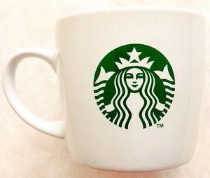 Starbucks Coffee Cup Logo - STARBUCKS COFFEE MUG, MERMAID CORPORATE LOGO, ESPRESSO, TEA CUP, 7.8 ...
