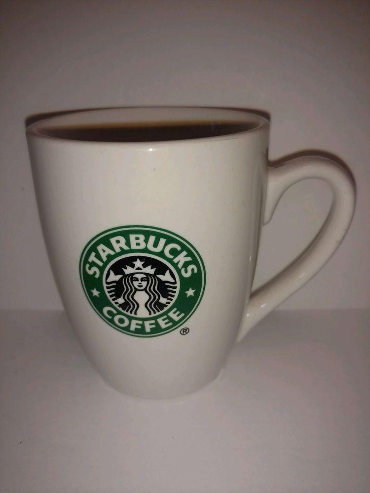 Starbucks Coffee Cup Logo - White Starbucks Coffee Mug with Logo | Starbucks | Pinterest ...