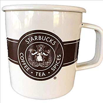 Starbucks Coffee Cup Logo - Amazon.com: Starbucks Original Logo Enamel Coffee Mug: Kitchen & Dining