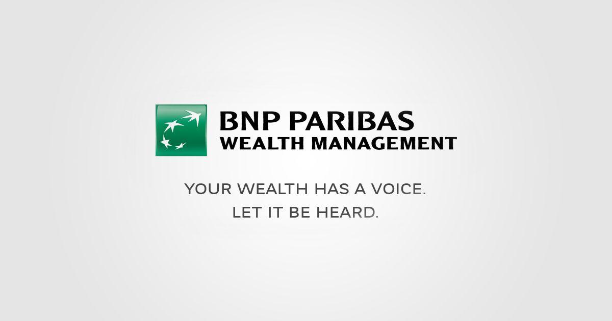 BNP Paribas Logo - BNP Paribas Wealth Management. Your Wealth Has A Voice. Let It Be