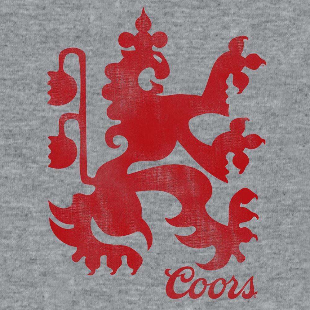 Coors Lion Logo - Coors Red Lion Logo – Tee Luv