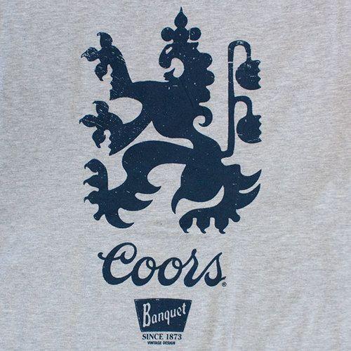 Coors Lion Logo - Coors Men's Lion Beer Tee Shirt - Quality Liquor Store