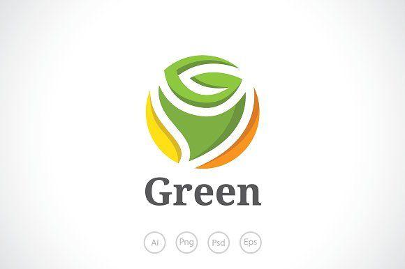 Green Rose Logo - Green Rose Logo Template ~ Logo Templates ~ Creative Market
