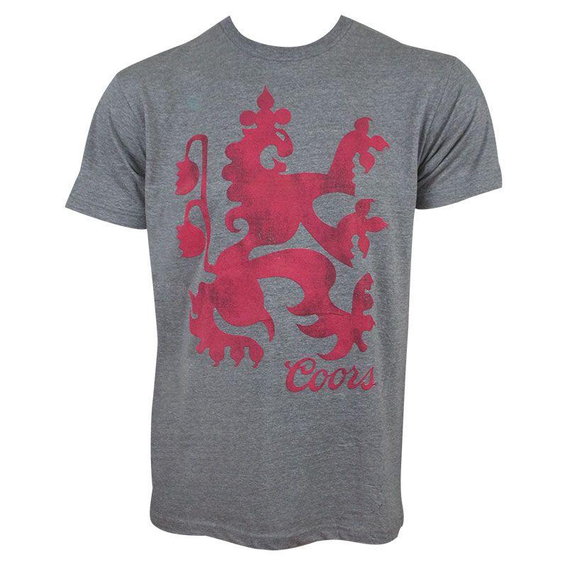 Coors Lion Logo - Coors Lion Logo Tee Shirt