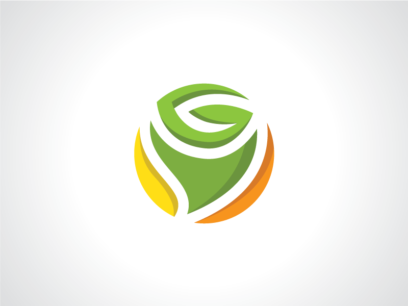Green Rose Logo - Green Rose Flower Garden Logo Template