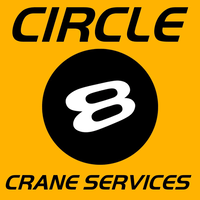 Crane in Circle Logo - Circle 8 Crane Services, LLC. | LinkedIn