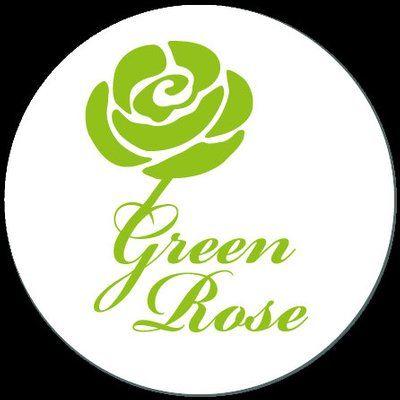 Green Rose Logo - Green Rose on Etsy