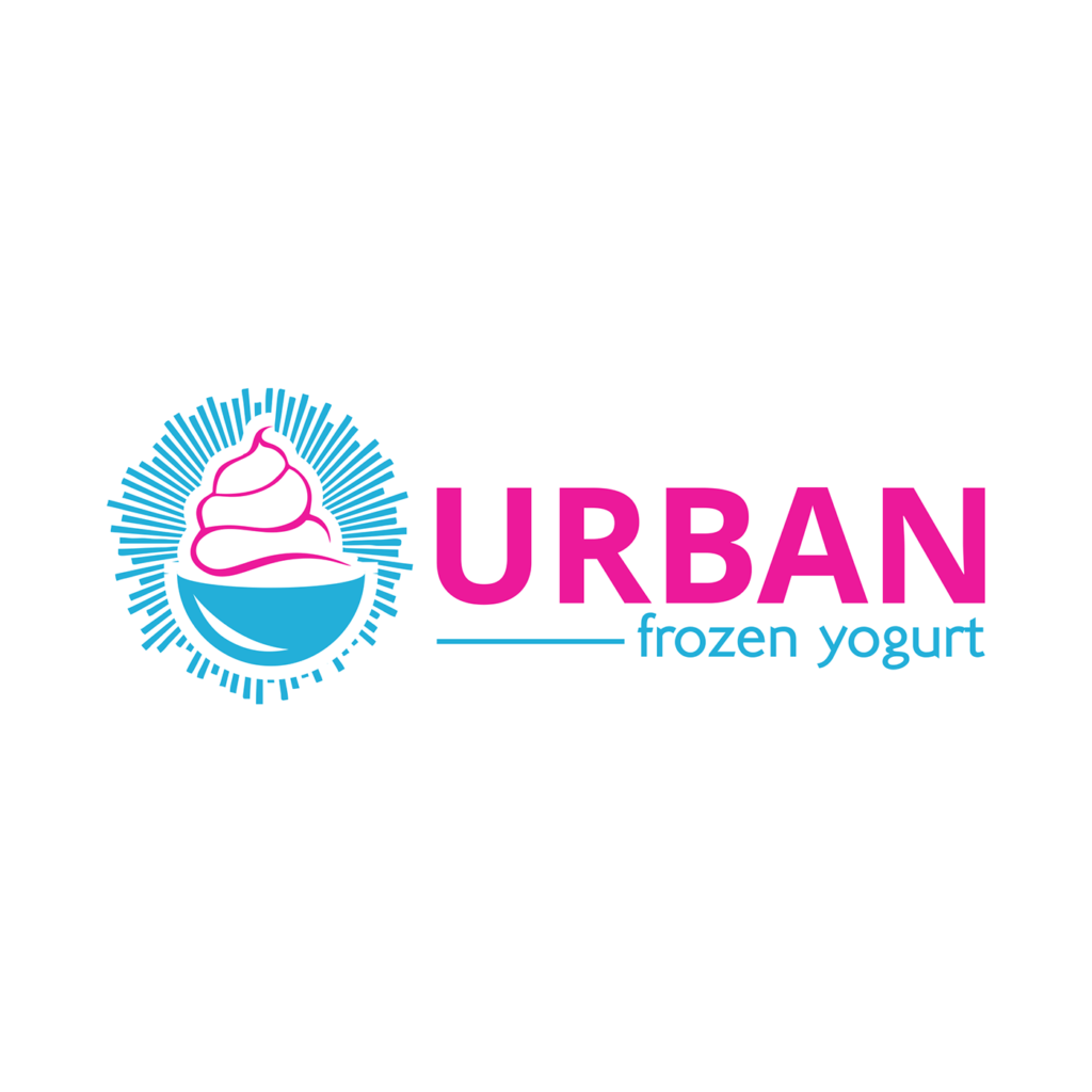 Frozen Yogurt Logo - Urban Frozen Yogurt