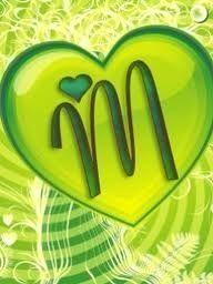 Lime Green M Logo - Lime Green Heart M. LETTER M ME MICHELLE. Lettering, Letter k