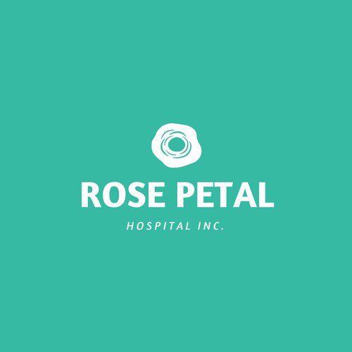 Green Rose Logo - Light Sea Green Rose Medical Logo