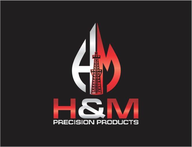 HM Logo - Serious, Modern, Oil And Gas Logo Design for H&M Precision Products ...