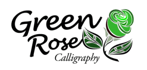 Green Rose Logo - Contact – Green Rose Calligraphy & Tea Ceremony