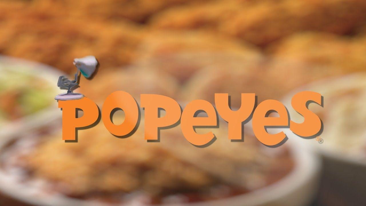 Popeyes Louisiana Kitchen Logo - 292-Popeyes Louisiana Kitchen Spoof Pixar Lam Luxo Logo - YouTube