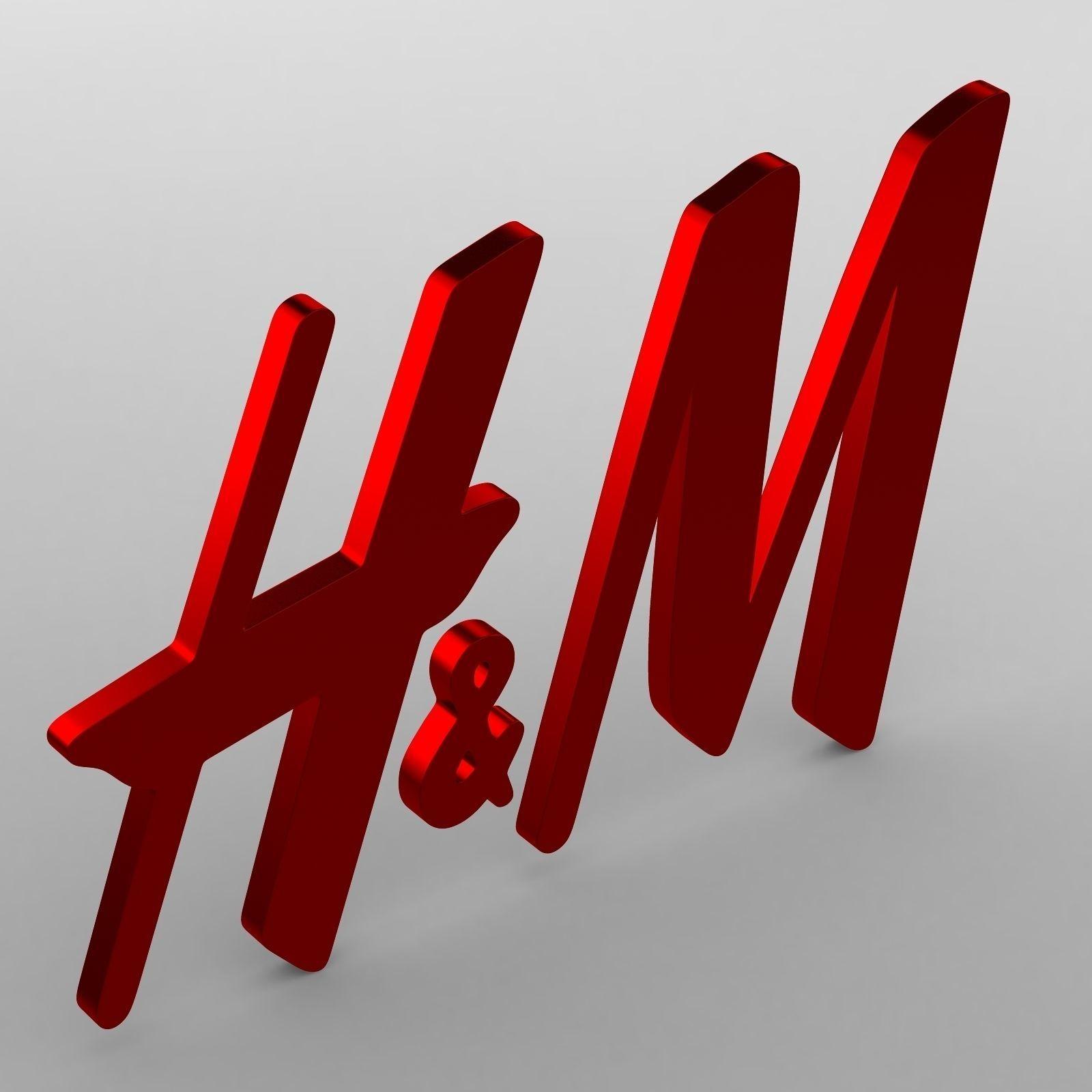 HM Logo - HM logo 3D | CGTrader