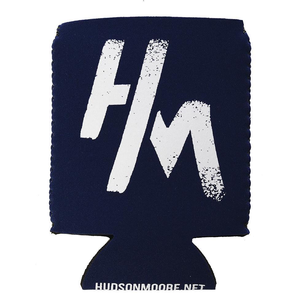 HM Logo - Hudson Moore - HM Logo Navy Koozie