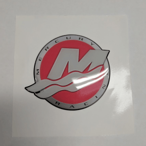 Lime Green M Logo - Colors Silver Green Lime Green Chrome in Mercury Decals