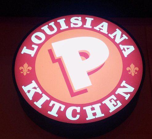 Popeyes Louisiana Kitchen Logo - Popeyes Chicken & Biscuits logo - Picture of Popeyes Louisiana ...