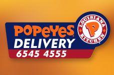 Popeyes Louisiana Kitchen Logo - Popeyes Louisiana Kitchen. Fried Chicken Tenders