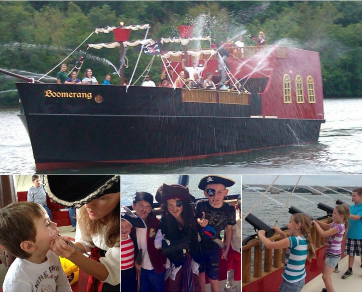 Boomerang Pirate Ship Logo - Deal: $12 for Boomerang PIRATE SHIP Family Fun Cruise