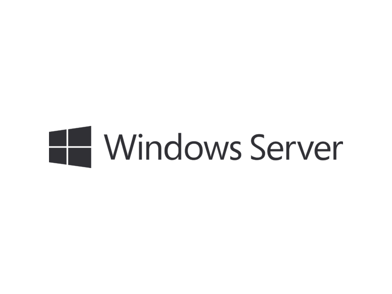 Black Server Logo - Windows server Logo PNG Transparent & SVG Vector