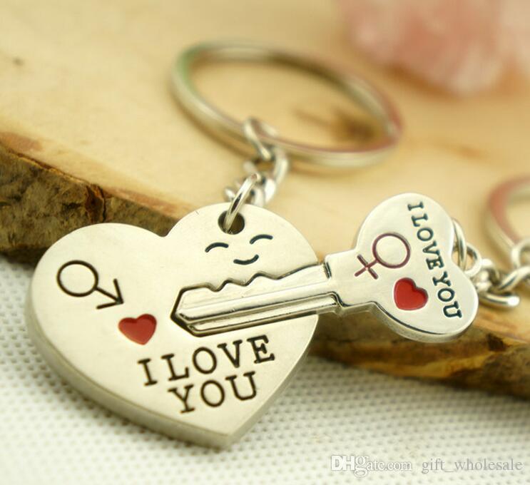 Love Your Heart Logo - Retail Couple I LOVE YOU Heart Keychain Ring Keyring Key Chain Lover ...