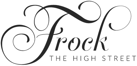High End Clothing Brand Logo - Frock The High Street - High end ladies' fashion at high street prices