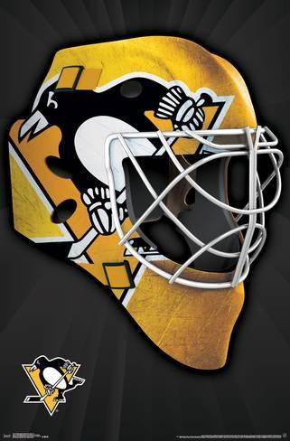 Pittsburgh Penguins Logo - NHL: Pittsburgh Penguins- Logo Mask 16 Poster at AllPosters.com
