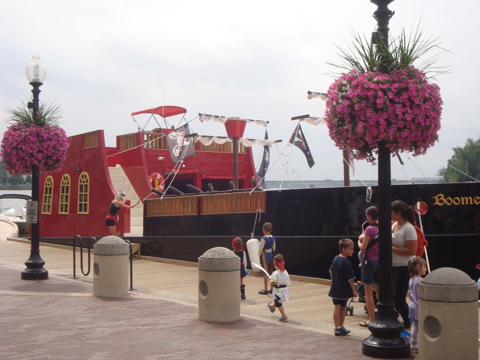 Boomerang Pirate Ship Logo - Family Fun in MD and Beyond: Boomerang Pirate Ship, NW DC