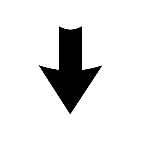 Black Arrow Logo - Black Arrow Down png Free Download