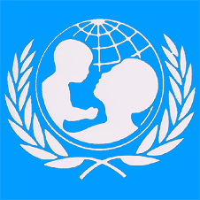 Baby Blue Globe Logo - Picture of Blue Globe Logo With Mother And Child Inside