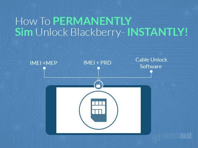 BlackBerry Unlock Logo - How To Permanently SIM Unlock Blackberry- Instantly!