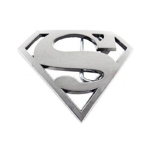 Chrome Superman Logo - Chrome Superman Logo Belt Buckle Superman: Clothing