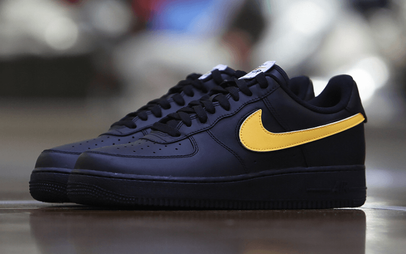 Yellow and Blue Nike Logo - Nike Air Force 1 All-Star Black Release Date | SneakerFiles